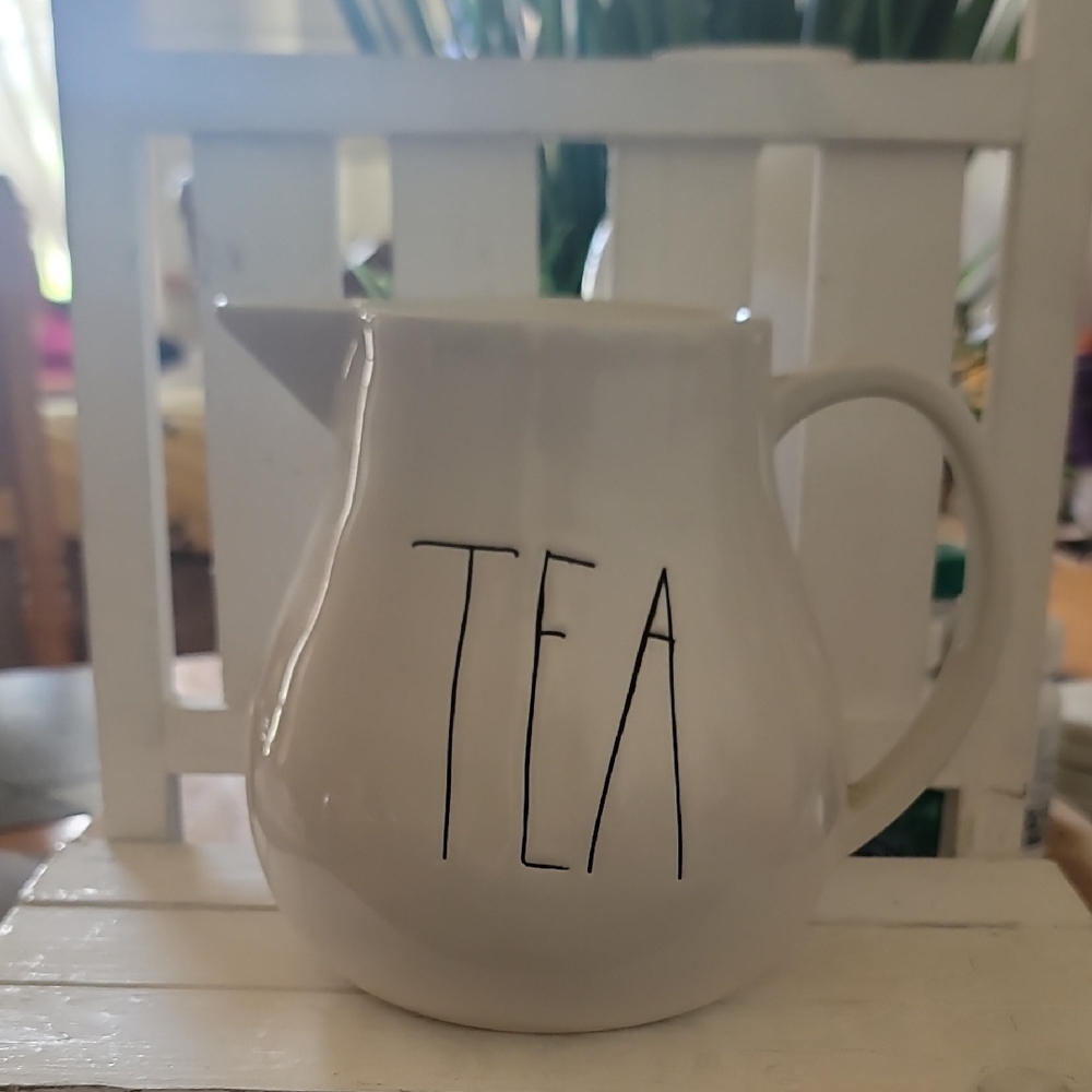 Rae Dunn "M" Stamped Teapot